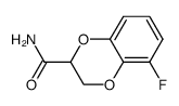 5-fluoro-1,4-benzodioxane-2-carboxamide Structure