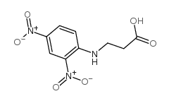 3-(2,4-dinitroanilino)propanoic acid结构式