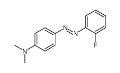 4-[(2-Fluorophenyl)azo]-N,N-dimethylbenzenamine Structure