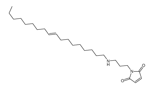 (Z)-1-[3-(9-octadecenylamino)propyl]-1H-pyrrole-2,5-dione结构式