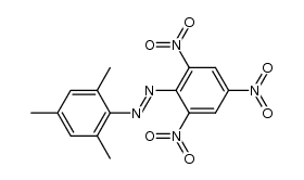 mesityl-picryl-diazene Structure