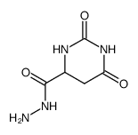 2,6-dioxo-hexahydro-pyrimidine-4-carboxylic acid hydrazide Structure