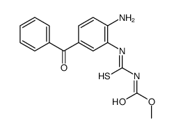 4-amino-3-(3'-methoxycarbonyl-2'-thioureido)benzophenone picture