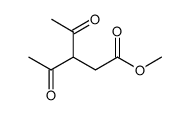 Methyl 3-acetyl-4-oxopentanoate structure