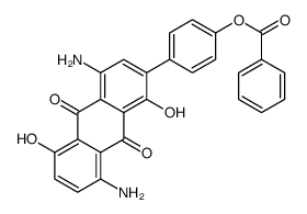 p-[4,8-diamino-1,5-dihydroxy-9,10-dihydro-9,10-dioxo-2-anthryl]phenyl benzoate picture