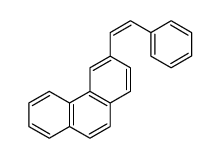 cis-3-styrylphenanthrene结构式