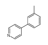 4-(3-methylphenyl)pyridine Structure