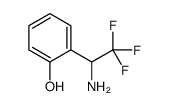 Phenol, 2-(1-amino-2,2,2-trifluoroethyl)-结构式