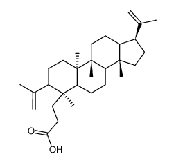 (21S)-3,4-Seco-A'-neogammacera-4(23),22(29)-dien-3-oic acid结构式