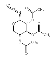 2,3,4-tri-o-acetyl-beta-d-xylopyranosyl azide Structure