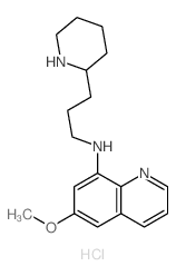 6-methoxy-N-[3-(2-piperidyl)propyl]quinolin-8-amine picture