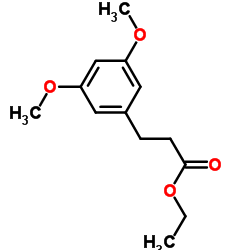 Ethyl-3 (3,5-dimethoxy) phenyl ethyl propanoate Structure