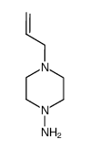 1-Piperazinamine,4-(2-propenyl)-(9CI) picture