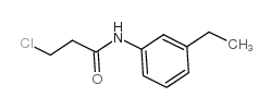 3-氯-n-(3-乙基苯基)丙酰胺图片