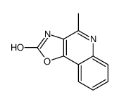 4-methyl-3H-[1,3]oxazolo[4,5-c]quinolin-2-one Structure