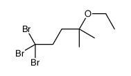 1,1,1-tribromo-4-ethoxy-4-methylpentane Structure