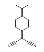 2-(4-propan-2-ylidenecyclohexylidene)propanedinitrile Structure