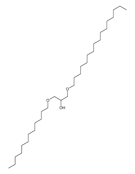 1-dodecoxy-3-hexadecoxypropan-2-ol结构式