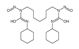 3-cyclohexyl-1-[7-(cyclohexylcarbamoyl-nitroso-amino)heptyl]-1-nitroso-urea结构式