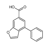 4-phenyl-1-benzofuran-6-carboxylic acid结构式