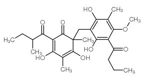 鹤草酚结构式