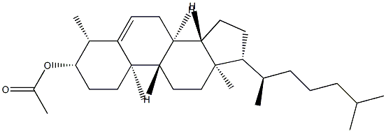 4β-Methylcholest-5-en-3β-ol acetate picture