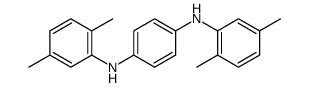 1-N,4-N-bis(2,5-dimethylphenyl)benzene-1,4-diamine结构式