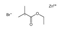 bromozinc(1+),ethyl 2-methylpropanoate Structure