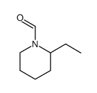 1-Piperidinecarboxaldehyde, 2-ethyl- (9CI) picture