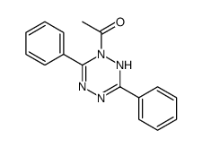 1-(3,6-二苯基-1,2,4,5-四嗪-1(4H)-基)乙酮结构式