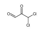 3,3-dichloro-2-oxopropanal Structure