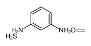 benzene-1,3-diamine,formaldehyde,sulfane结构式