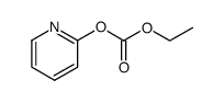 ethyl pyridine-2-yl carbonate Structure