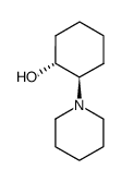 2-PIPERIDIN-1-YL-CYCLOHEXANOL结构式