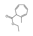 ethyl 2-methylcyclohepta-2,4,6-triene-1-carboxylate Structure