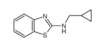 2-Benzothiazolamine,N-(cyclopropylmethyl)-(9CI)结构式