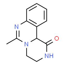 2H-Pyrazino[1,2-c]quinazolin-1(11bH)-one,3,4-dihydro-6-methyl-(9CI) picture