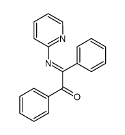 (E)-1,2-diphenyl-2-(pyridin-2-ylimino)ethan-1-one Structure