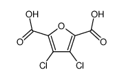 3,4-dichloro-furan-2,5-dicarboxylic acid Structure