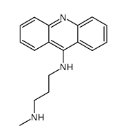 N-(acridin-9-yl)-N′-methylpropane-1,3-diamine Structure