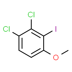 3,4-Dichloro-2-iodoanisole结构式