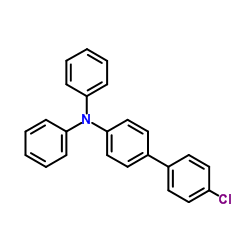 4'-Chloro-N,N-diphenyl-4-biphenylamine Structure