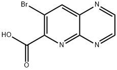 7-bromopyrido[2,3-b]pyrazine-6-carboxylic acid picture