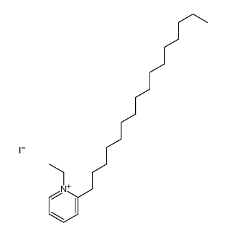 1-ethyl-2-hexadecylpyridin-1-ium,iodide Structure