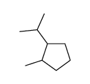 1-methyl-2-propan-2-ylcyclopentane Structure