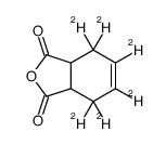 4,4,5,6,7,7-hexadeuterio-3a,7a-dihydro-2-benzofuran-1,3-dione结构式