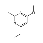 4-ethyl-6-methoxy-2-methylpyrimidine Structure