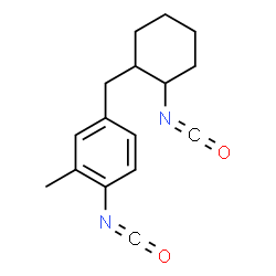 4-[(2-isocyanatocyclohexyl)methyl]-o-tolyl isocyanate Structure