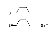 Dimethyldi(butylthio) tin(IV) structure