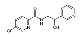 6-chloropyridazine-3-carboxylic acid (2-hydroxy-2-pyridine-3-ylethyl)amide图片